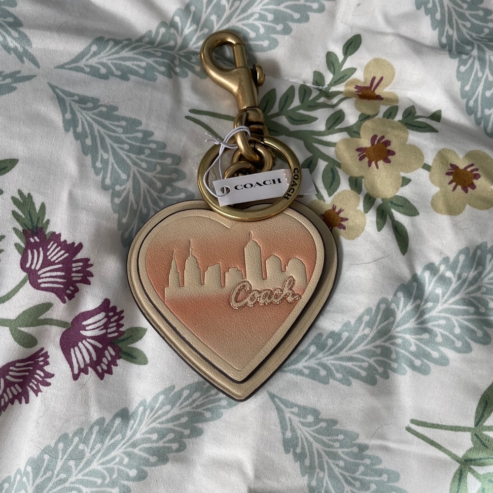 Coach x Jennifer Lopez Heart Bag Charm